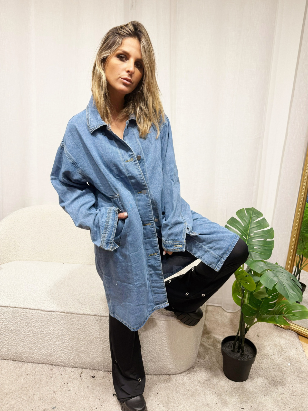 Chemise en jean Lya